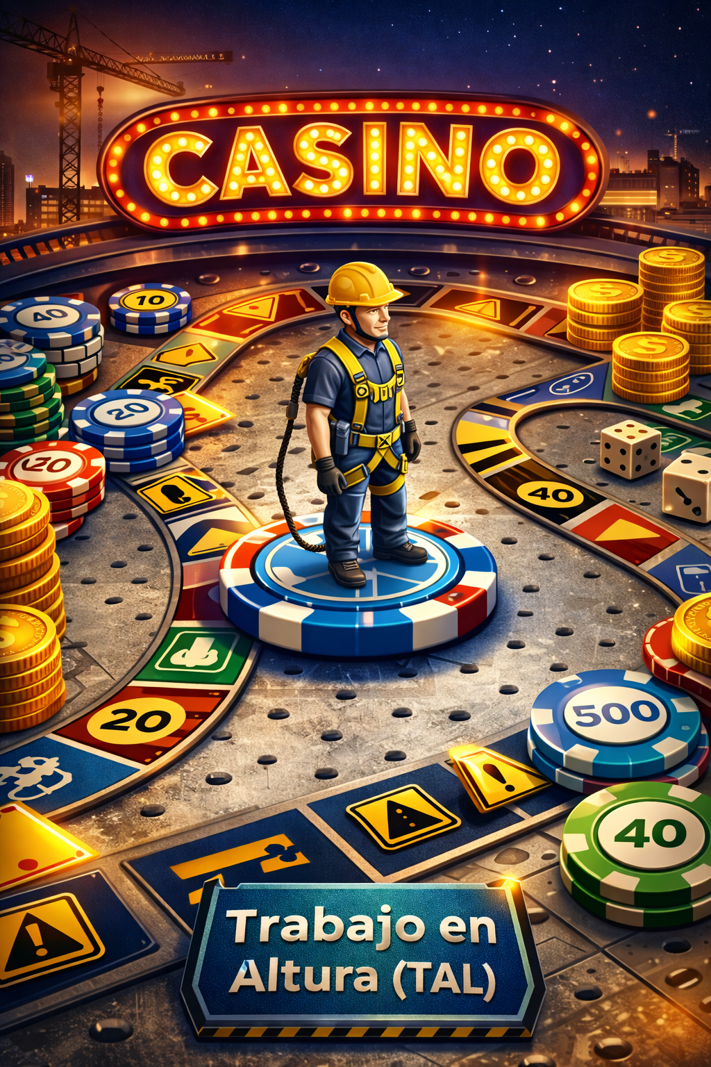 working at height safety game