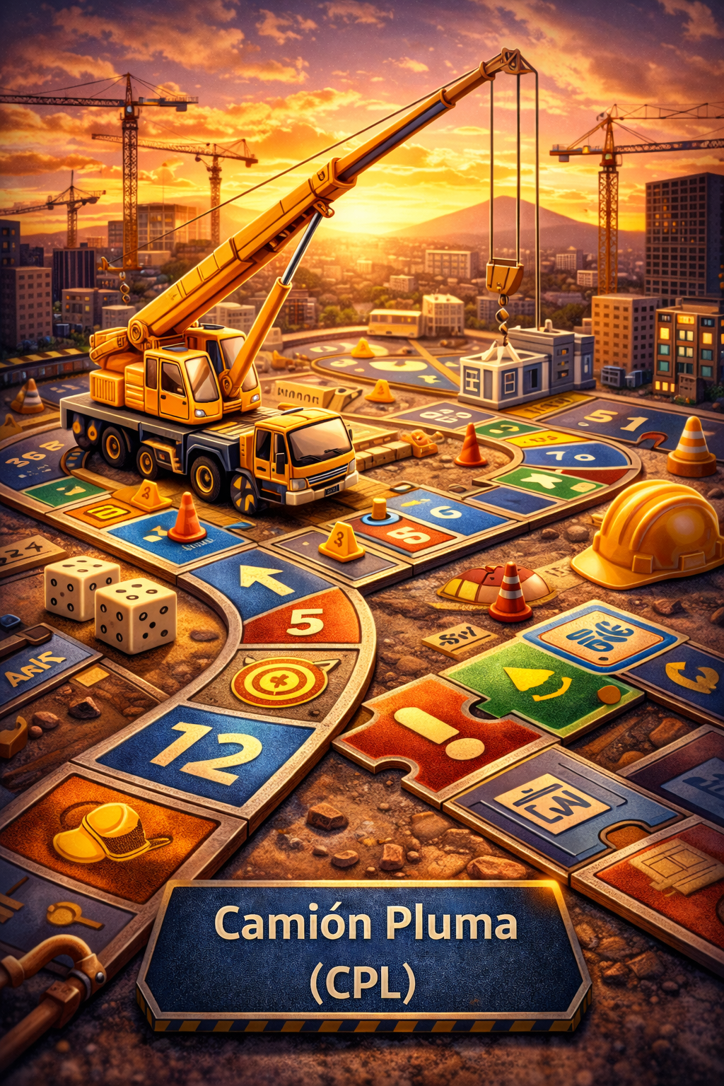 truck crane safety game