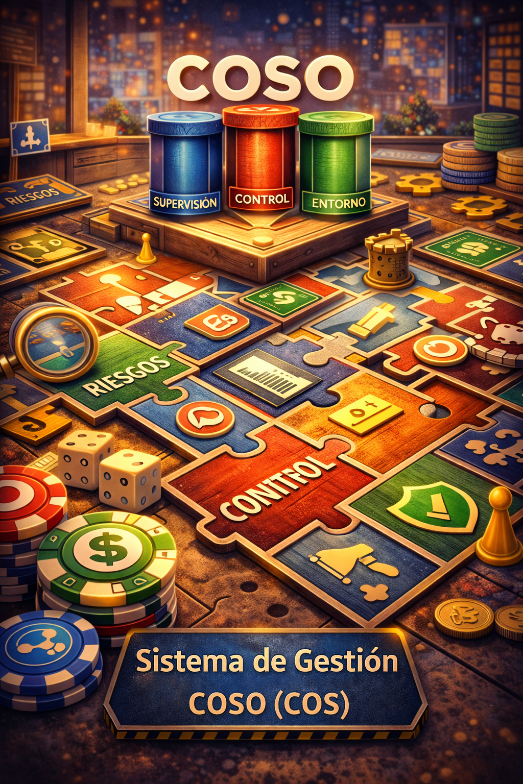 coso risk control game