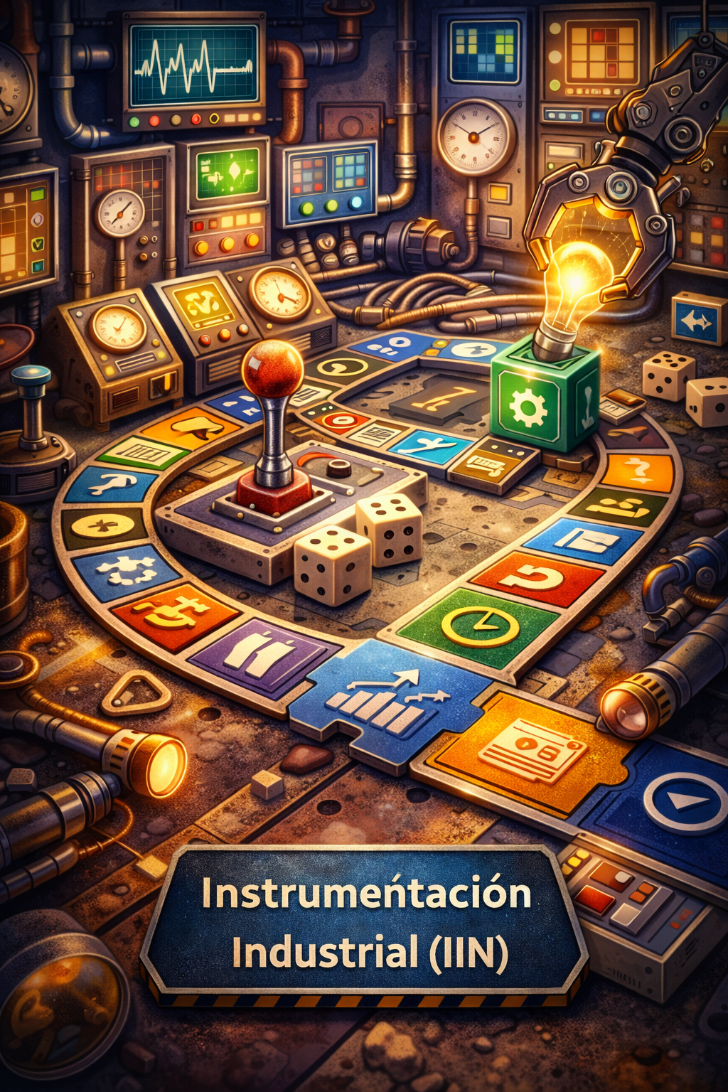 industrial instrumentation game icon
